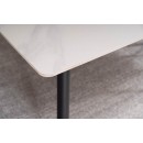 Стол обеденный SIGNAL RION белый/черный 160/90